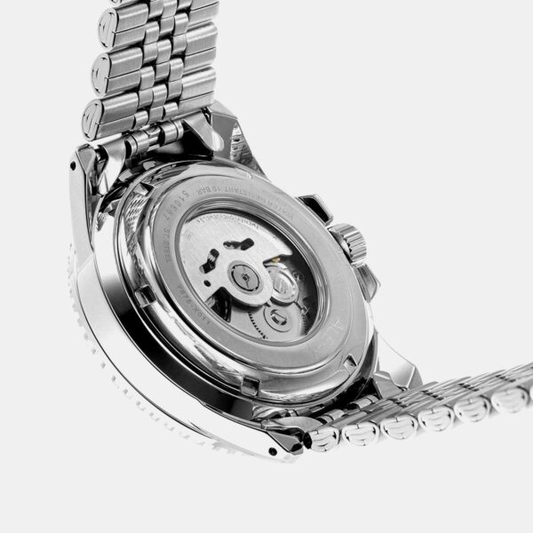 Mechanical Men Automatic Green Dial Analog Stainless Steel Watch AU4053X1