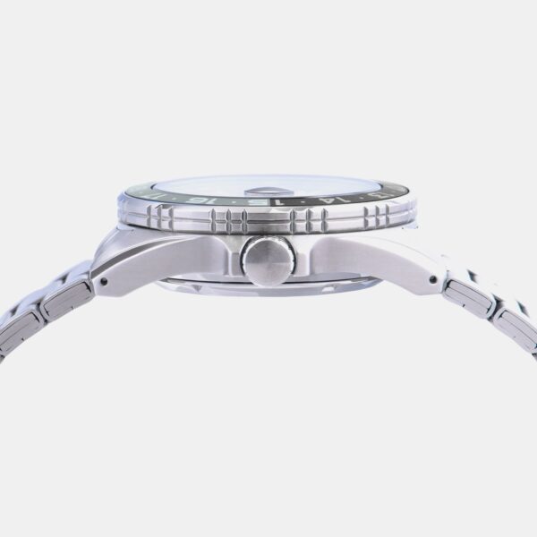 AU4077X1-2 Mechanical Men Automatic Green Dial Analog Stainless Steel Watch AU4077X1