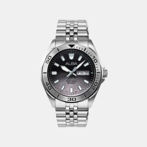 AV3577X1 Men Quartz Dual Tone Dial Analog Stainless Steel Watch AV3577X1