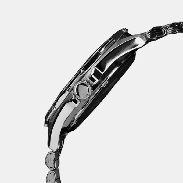 Men Quartz Dual Tone Dial Analog Stainless Steel Watch AV3591X2