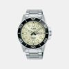 Men Quartz Light Champagne Dial Analog Stainless Steel Watch AV3601X1