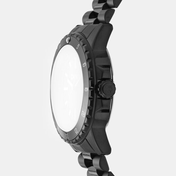 Active Men Quartz Black Dial Analog Stainless Steel Watch DK1G130M0085