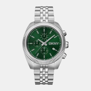 Everyday Men Quartz Green Dial Chronograph Stainless Steel Watch DK1G134M0085