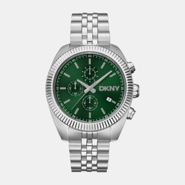Everyday Men Quartz Green Dial Chronograph Stainless Steel Watch DK1G134M0085