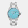 Everyday Men Quartz Light Blue Dial Analog Stainless Steel Watch DK1G135M0025