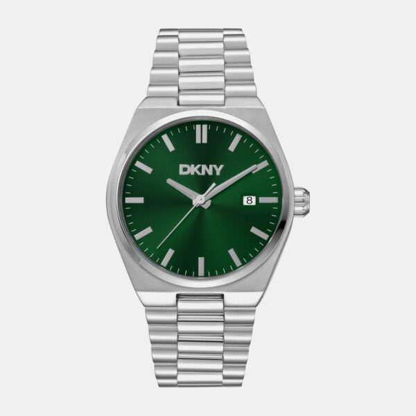 Everyday Men Quartz Green Dial Analog Stainless Steel Watch DK1G135M0065
