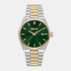 Everyday Men Quartz Green Dial Analog Stainless Steel Watch DK1G135M0085
