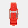 DK1L002P0075_Back City Sport Women Quartz Red Dial Analog Silicone Watch DK1L002P0075
