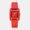 City Sport Women Quartz Red Dial Analog Silicone Watch DK1L002P0075
