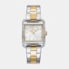 City Glitz Women Quartz Silver Dial Analog Stainless Steel Watch DK1L003M0045