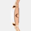 City Bangle Women Quartz Rose Gold Dial Analog Stainless Steel Watch DK1L005M0035