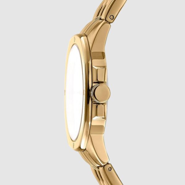 Brooklyn Midi Women Quartz Champagne Dial Analog Stainless Steel Watch DK1L012M0065