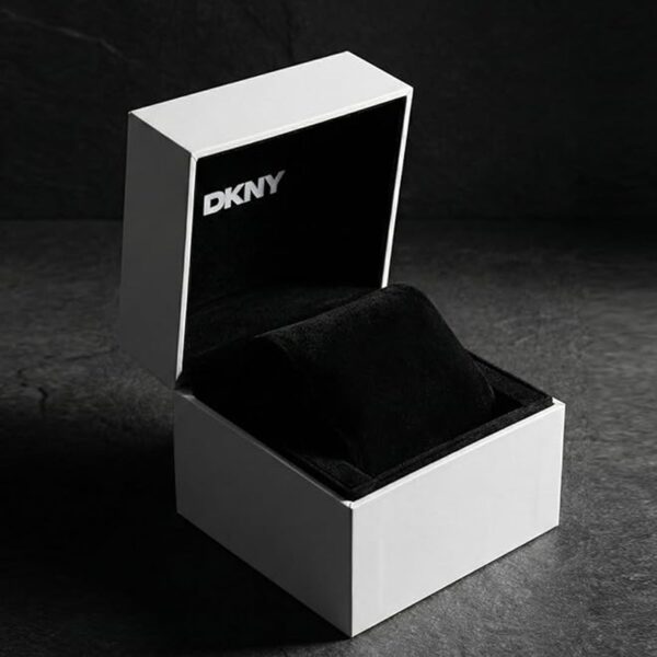 Brooklyn Midi Women Quartz Champagne Dial Analog Stainless Steel Watch DK1L012M0065