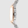 Brooklyn Midi Women Quartz Silver Dial Analog Stainless Steel Watch DK1L012M0105