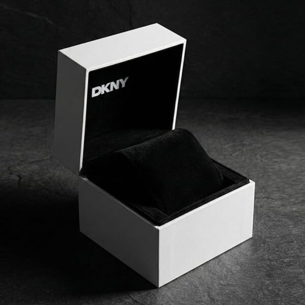 Brooklyn Midi Women Quartz Silver Dial Analog Stainless Steel Watch DK1L012M0105