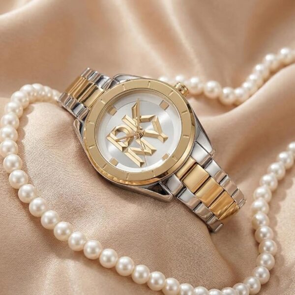 Chambers Midi Women Quartz Silver White Dial Analog Stainless Steel Watch DK1L016M0085