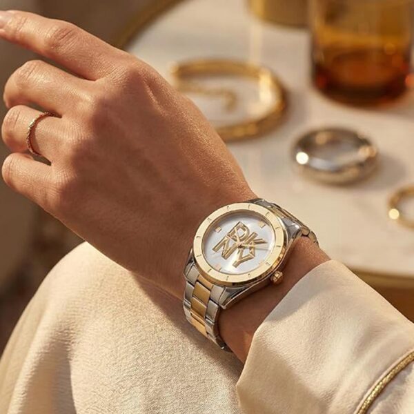 Chambers Midi Women Quartz Silver White Dial Analog Stainless Steel Watch DK1L016M0085