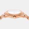 DK1L017M1075_Side Everyday Women Quartz Rose Gold Dial Analog Stainless Steel Watch DK1L017M1075