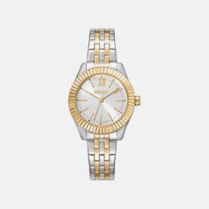 Everyday Women Quartz Silver Dial Analog Stainless Steel Watch DK1L017M1085