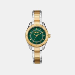 Chambers Sport Women Quartz Green Dial Analog Stainless Steel Watch DK1L018M0065