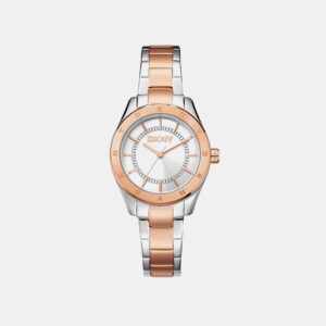 Chambers Sport Women Quartz Silver Dial Analog Stainless Steel Watch DK1L018M0075