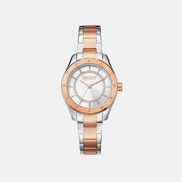 DK1L018M0075 Chambers Sport Women Quartz Silver Dial Analog Stainless Steel Watch DK1L018M0075