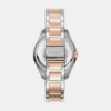 Park Ave Glitz Women Quartz Silver Dial Analog Stainless Steel Watch DK1L019M0075