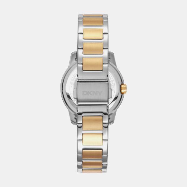 DK1L020M0065_Back Park Ave Midi Women Quartz White Mother Of Pearl Dial Analog Stainless Steel Watch DK1L020M0065