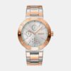 Eastside Maxi Women Quartz Silver Dial Multi-Function Stainless Steel Watch DK1L022M0065