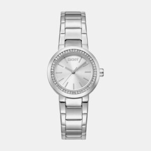 DK1L024M0115_Front Eastside Mini Women Quartz Silver Dial Analog Stainless Steel Watch DK1L024M0115