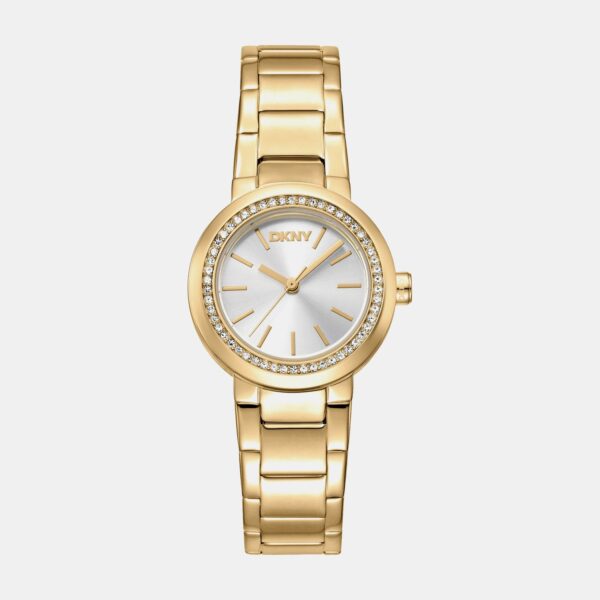 DK1L024M0135_Front Eastside Mini Women Quartz Silver Dial Analog Stainless Steel Watch DK1L024M0135