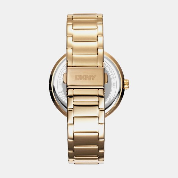 Downtown Glitz Women Quartz Silver Dial Multi-Function Stainless Steel Watch DK1L044M0055