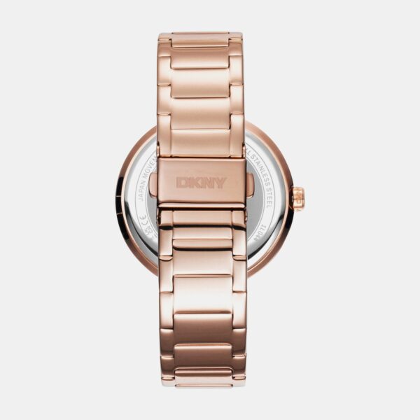 Downtown Glitz Women Quartz Blue Dial Multi-Function Stainless Steel Watch DK1L044M0065