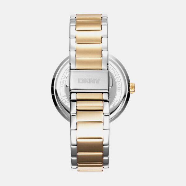 Downtown Glitz Women Quartz Light Blue Dial Multi-Function Stainless Steel Watch DK1L044M0085