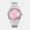 DK1L059M0045_Front Parsons Glitz Women Quartz Rose Dial Analog Stainless Steel Watch DK1L059M0045
