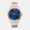 Parsons Glitz Women Quartz Blue Dial Analog Stainless Steel Watch DK1L059M0085
