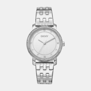 Astoria Glitz Women Quartz Silver Dial Analog Stainless Steel Watch DK1L065M0035