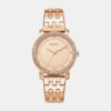 Astoria Glitz Women Quartz Rose Gold Dial Analog Stainless Steel Watch DK1L065M0055