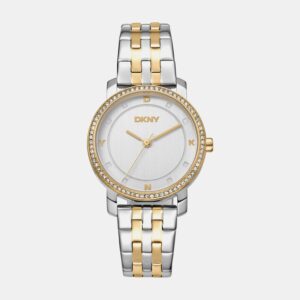 Astoria Glitz Women Quartz Silver Dial Analog Stainless Steel Watch DK1L065M0065