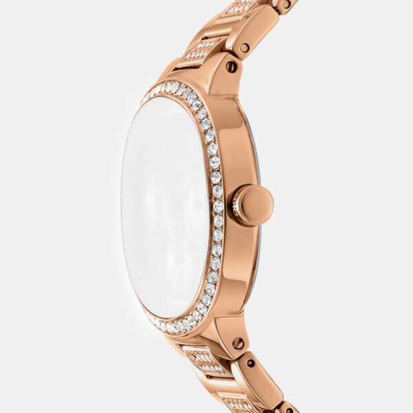 DK1L084M0235_Side Evening Women Quartz Silver Dial Multi-Function Stainless Steel Watch DK1L084M0235