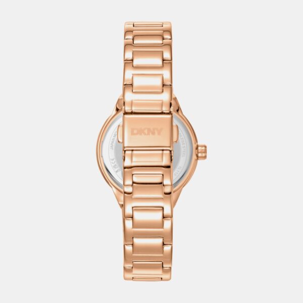 DK1L110M0065_Back Everyday Women Quartz Rose Gold Dial Analog Stainless Steel Watch DK1L110M0065