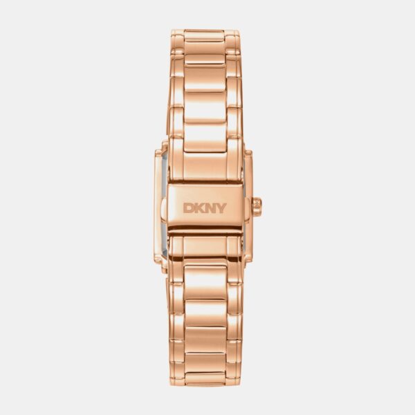 DK1L121M0075_Back Everyday Women Quartz Rose Gold Dial Analog Stainless Steel Watch DK1L121M0075