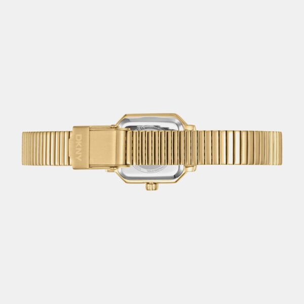 DK1L123M0035_Back Everyday Women Quartz White Mother Of Pearl Dial Analog Stainless Steel Watch DK1L123M0035