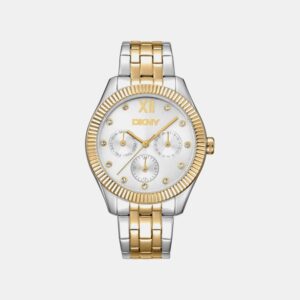 DK1L128M0085 Everyday Women Quartz Silver Dial Multi-Function Stainless Steel Watch DK1L128M0085