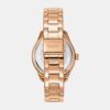 Evening Women Quartz Rose Gold Dial Multi-Function Stainless Steel Watch DK1L129M0065