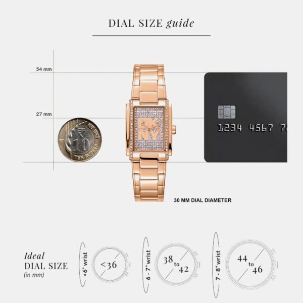 Logo Women Quartz Silver Dial Analog Stainless Steel Watch DK1L140M0035