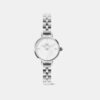Petite Mini Arch 3 Link Women Quartz White Dial Analog Stainless Steel Watch DW00100853K