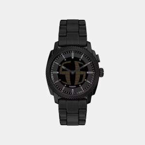 Machine Big Tic Men Quartz Dual Tone Dial Analog-digital Stainless Steel Watch FS6156