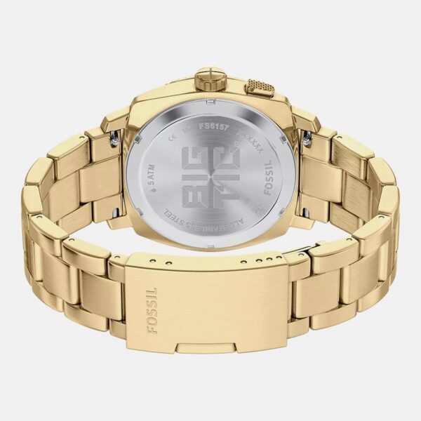 Machine Big Tic Men Quartz Dual Tone Dial Analog-digital Stainless Steel Watch FS6157