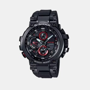 G-Shock MT-G Men Solar Black Dial Chronograph Resin Watch G1729